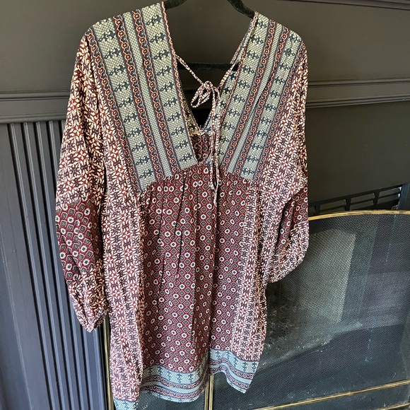 Boutique Bohemian Patterned Women's Tunic/dress - Picture 3 of 3